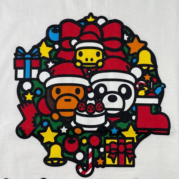 BAPE 2014 X-MAS T-Shirt with Present Box – Size Small - Picture 6 of 11